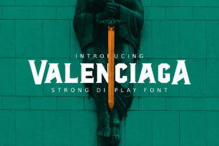 AL Valenciaga: A Bold Statement in Modern Typography