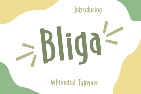 Bliga: A Cheerful Font for Creative and Professional Workflows