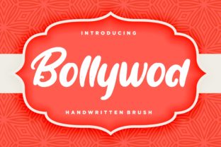Bollywod: A Stylish Marker Brush Font for Creative Projects