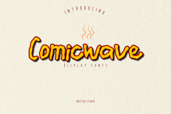 Comicwave: A Playful Display Font for Creative Projects