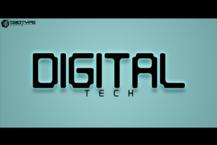 Digital: A Tech-Inspired Font for Modern Design