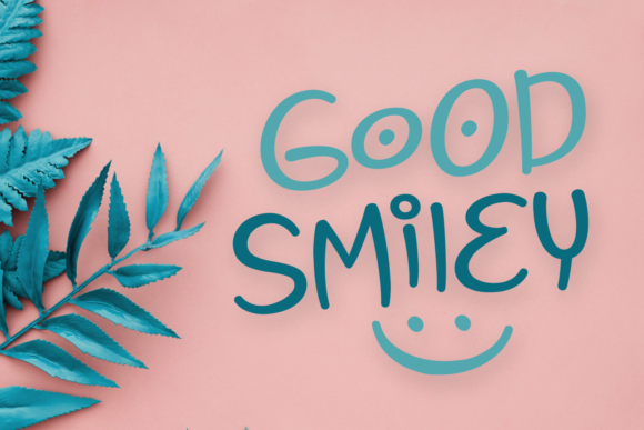 Good Smiley: A Joyful, Dot-Adorned Display Font for Expressive Design