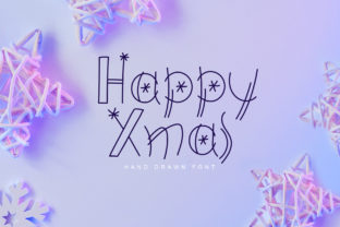 Happy Xmas: A Thoughtful Font for Modern Creativity