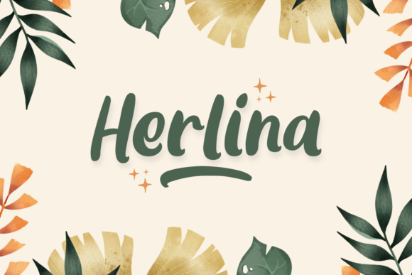 Herlina: A Smooth Display Font for Every Need