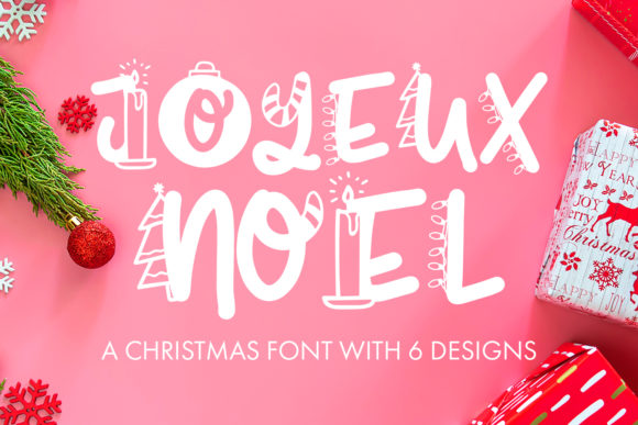 Joyeux Noel: A Festive Display Font for Holiday Creativity