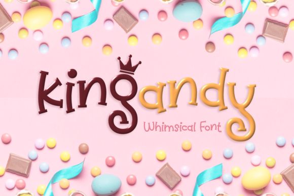 Kingandy: A Fresh Display Font for Creative Expression