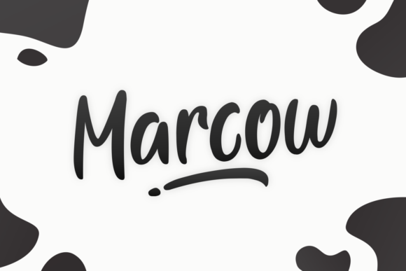 Marcow: A Modern Display Font for Strategic Communication