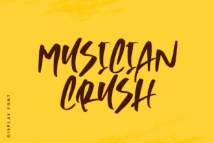 Musician Crush: A Bold Font for Creative Expression