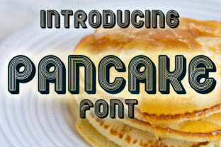 Pancake: A Bold Retro Font for Modern Design Workflows