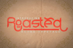Roasted: A Retro Display Font That Elevates Your Design Process