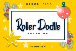 Roller Dodlle: A Playful Font for Creative Expression