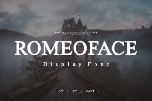 Romeoface: A Classy and Versatile Display Font for Standout Designs