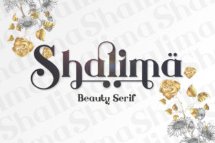 Shalima: A Bold and Elegant Display Font for Modern Design