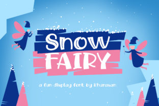 Snow Fairy: A Whimsical Display Font for Creative Projects