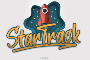 Star Track: A Display Font for Versatile Design Applications