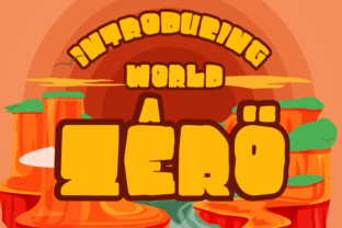 Zero: A Whimsical Font with a Tribal Vibe